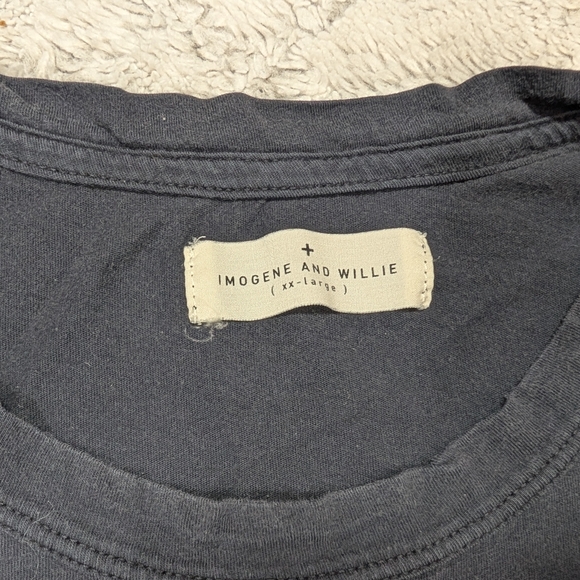 Imogene & Willie Shirt Mens XXL Black Headed Nowhere Cowboy Graphic Tee - Picture 6 of 9